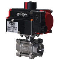 Series WE05 3-Piece Socket Weld Stainless Steel Ball Valve